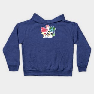 Save Earth! Save Birds! Kids Hoodie